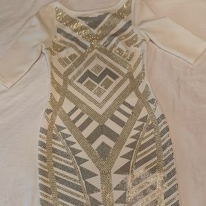 Gianni Bini White sparkle dress!